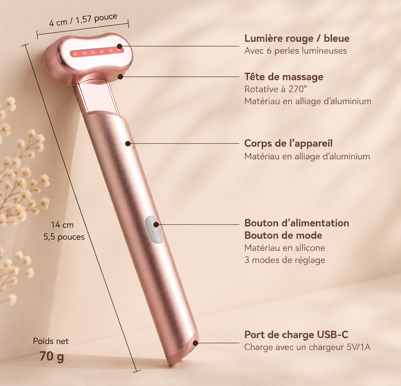 Miss&Glow™ - Baguette de soin régénérante