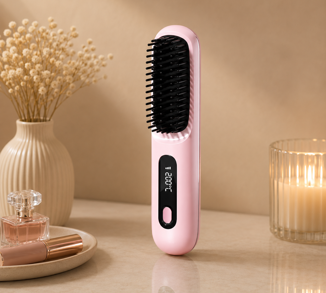 Miss&Glow™- Brosse Lissante Nomade Pro