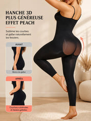 Élégance Sculpt™ - Body Gainant Intégral Effet Seconde Peau